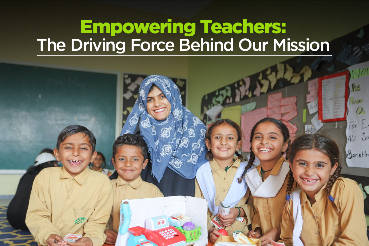 Empowering Teachers: The Driving Force of our Mission