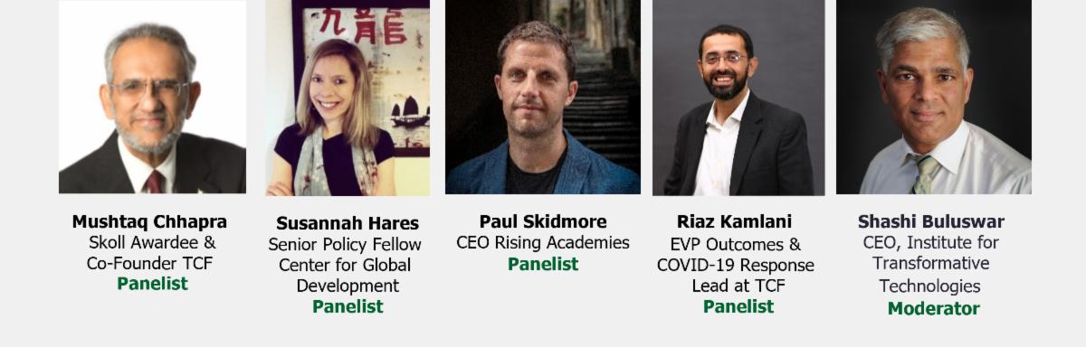 Webinar: Learning without Schools? Education, Relief, and Government Partnerships during COVID-19