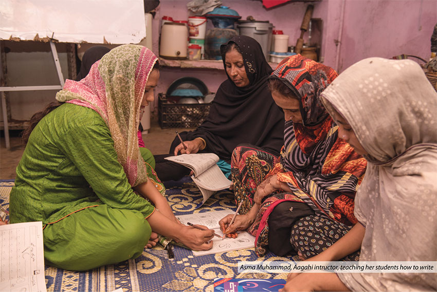 Aagahi – Empowering Women through Literacy