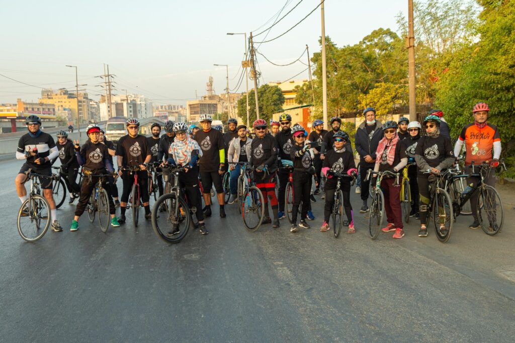Karachi’s Cyclists Ride Together to Support TCF Education at the 5th annual event of Cycle for Change.