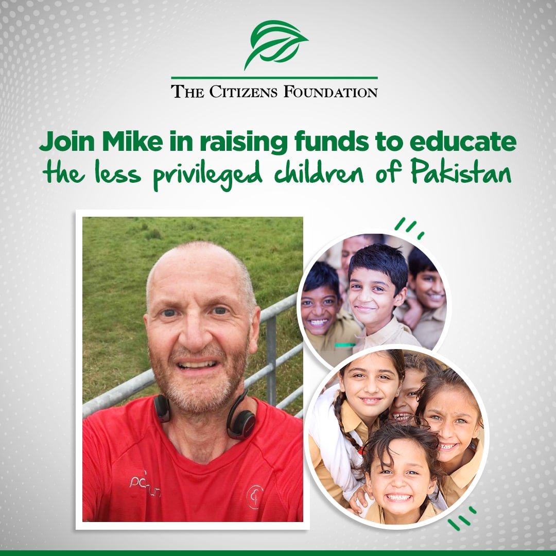 Mike Raises Funds to Educate the Less Privileged!