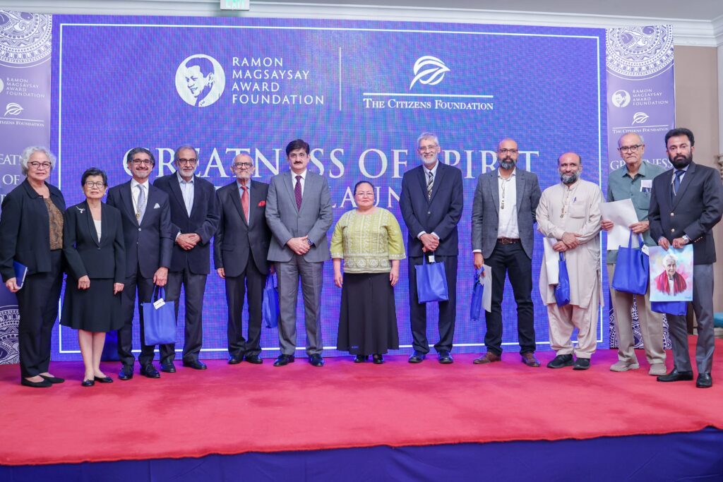 CM, Murad Ali Shah, lauds TCF efforts for educating less-privileged students at the RMAF Book Launch Event