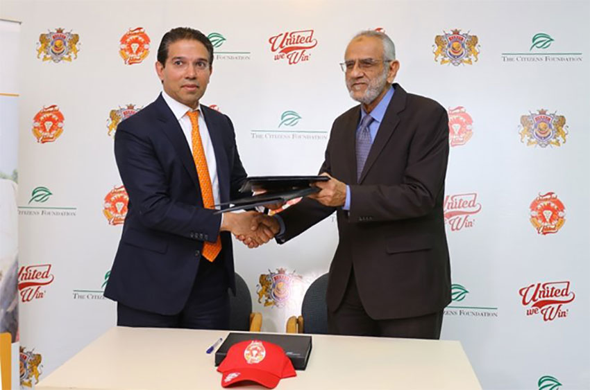 TCF &Islamabad United stand united for education