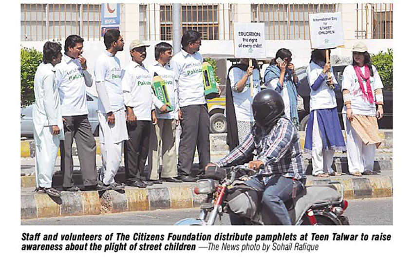 The News features TCF on International Day for Street Children