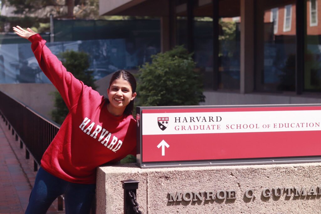 TCF Alumna Kainat makes it to Harvard!