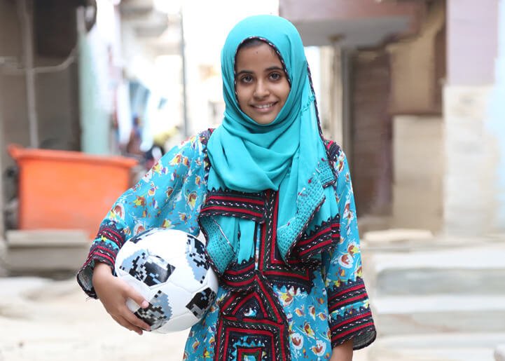 Khadija, the footballer from Lyari