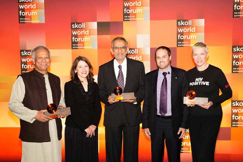 Skoll Award for Social Entrepreneurship.
